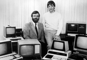 Microsoft, jeune quadra