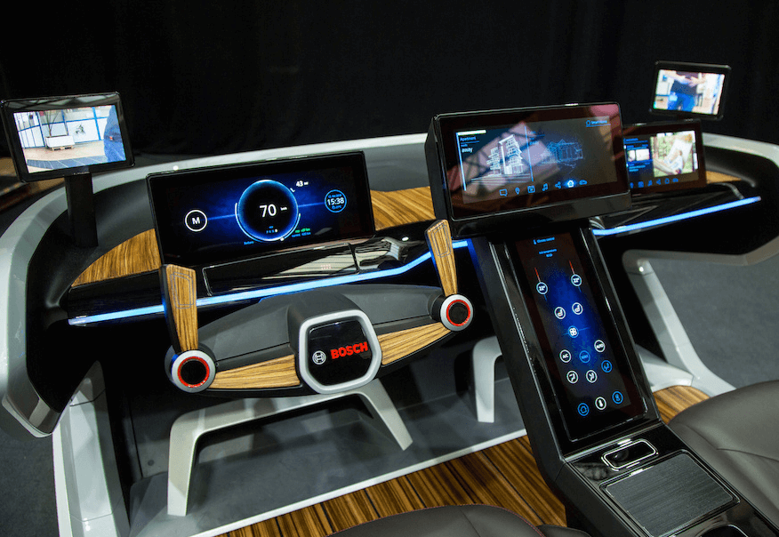 La voiture, troisième espace de vie selon Bosch